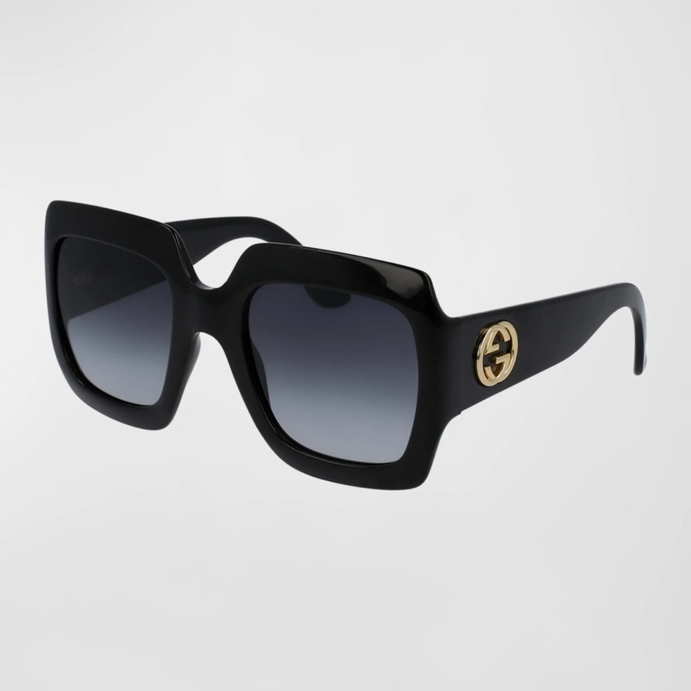 Gucci Black Square Sunglasses